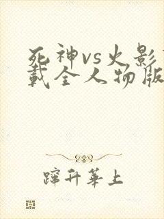 死神vs火影下载全人物版