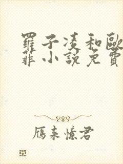 罗子凌和欧阳菲菲小说免费阅读