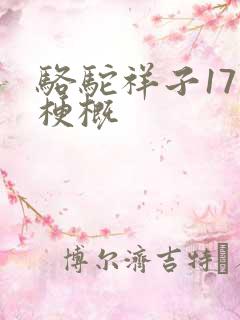 骆驼祥子17章梗概