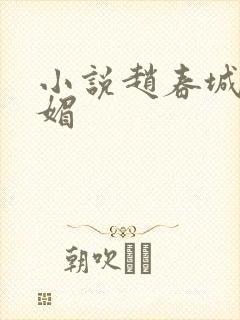 小说赵春城和苏媚