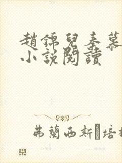 赵锦儿秦慕修 小说阅读