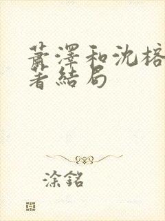 萧泽和沈榕宁原著结局