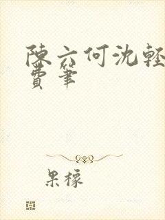 陈六何沈轻舞免费笔