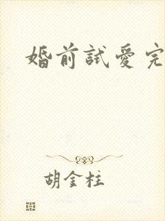 婚前试爱完整版