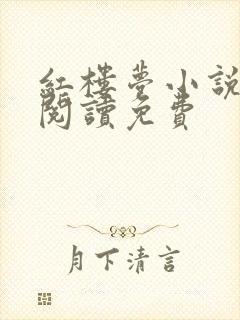 红楼梦小说在线阅读免费