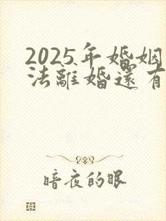 2025年婚姻法离婚还有冷静期吗