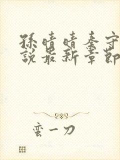 孙晴晴秦守仁小说最新章节更新内容