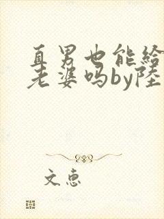 直男也能给人当老婆吗by陆酌言小说免费阅读