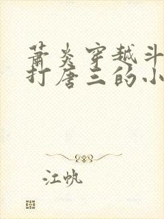 萧炎穿越斗罗吊打唐三的小说