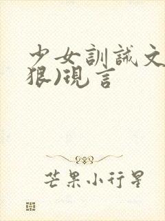 少女训诫文(超狠)现言