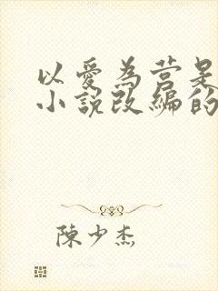 以爱为营是什么小说改编的