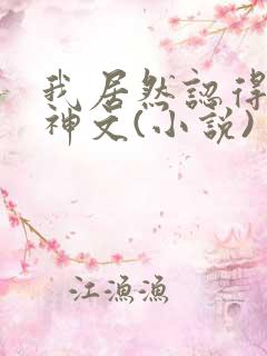 我居然认得上古神文(小说)