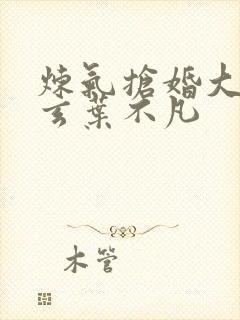 炼气抢婚大帝李玄叶不凡