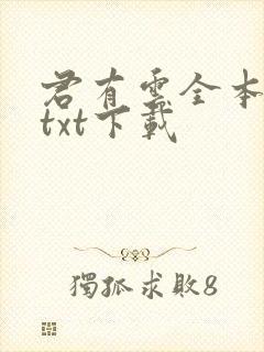 君有云全本免费txt下载