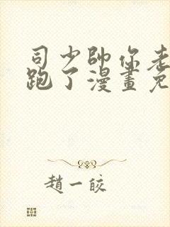 司少帅你老婆又跑了漫画免费