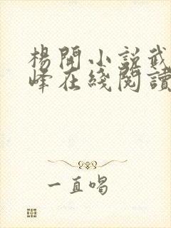 杨开小说武炼巅峰在线阅读