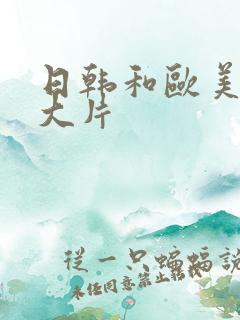 日韩和欧美特黄大片