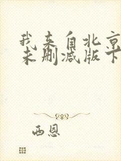 我来自北京电影未删减版下载