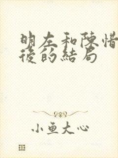 明左和陈惜墨最后的结局