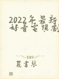 2022年最新好看电视剧