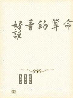 好看的算命类小说