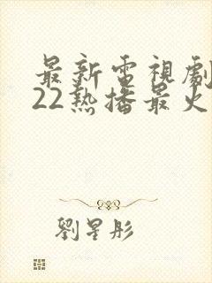 最新电视剧2022热播最火剧