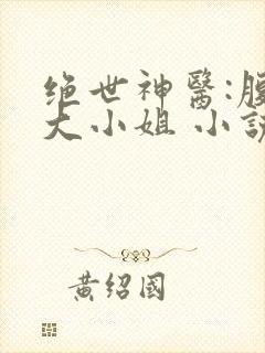 绝世神医:腹黑大小姐 小说阅读