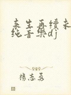 来生再续未了情纯音乐dj