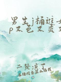 男生j桶进女人p又色又爽又黄