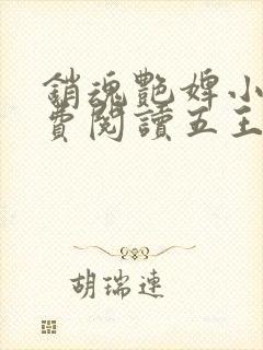 销魂艳婢小说免费阅读五王爷的小说