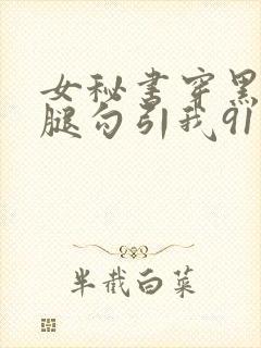 女秘书穿黑丝美腿勾引我91