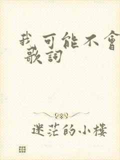 我可能不会爱你 歌词