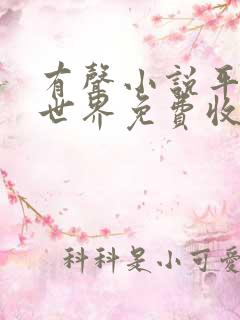 有声小说平凡的世界免费收听