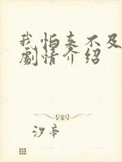 我怕来不及分集剧情介绍