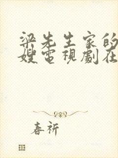 梁先生家的小月嫂电视剧在线观看全集