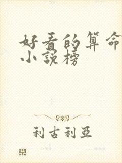好看的算命风水小说榜