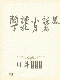 阅读小说凤逆天下北月篇