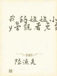 我的姐姐小说by旁观者免费阅读全文