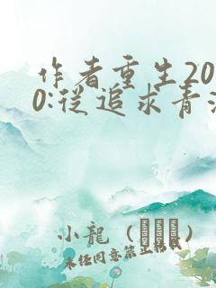 作者重生2000:从追求青涩校花同桌开始小说