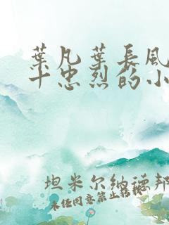 叶凡叶长风一门十忠烈的小