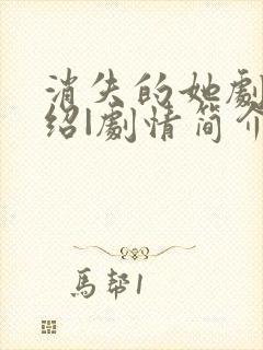 消失的她剧情介绍|剧情简介