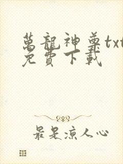万龙神尊txt免费下载