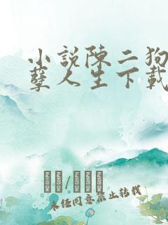小说陈二狗的妖孽人生下载