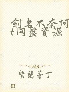 剑名不奈何txt网盘资源