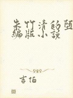 朱竹清的堕落改编版小说