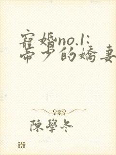 宠婚no.1:帝少的娇妻
