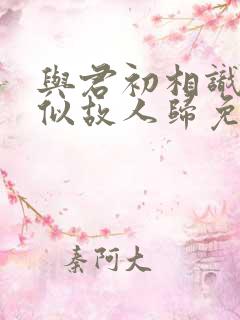 与君初相识,恰似故人归免费观看