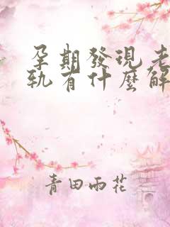 孕期发现老公出轨有什么解决办法