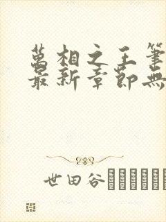 万相之王笔趣阁最新章节无弹窗