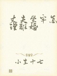 丈夫坐牢怎么办理离婚